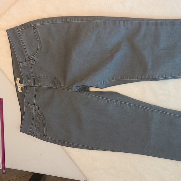 Cabi Womens Straight Leg Jeans Size 8 Color Grey - Picture 7 of 10